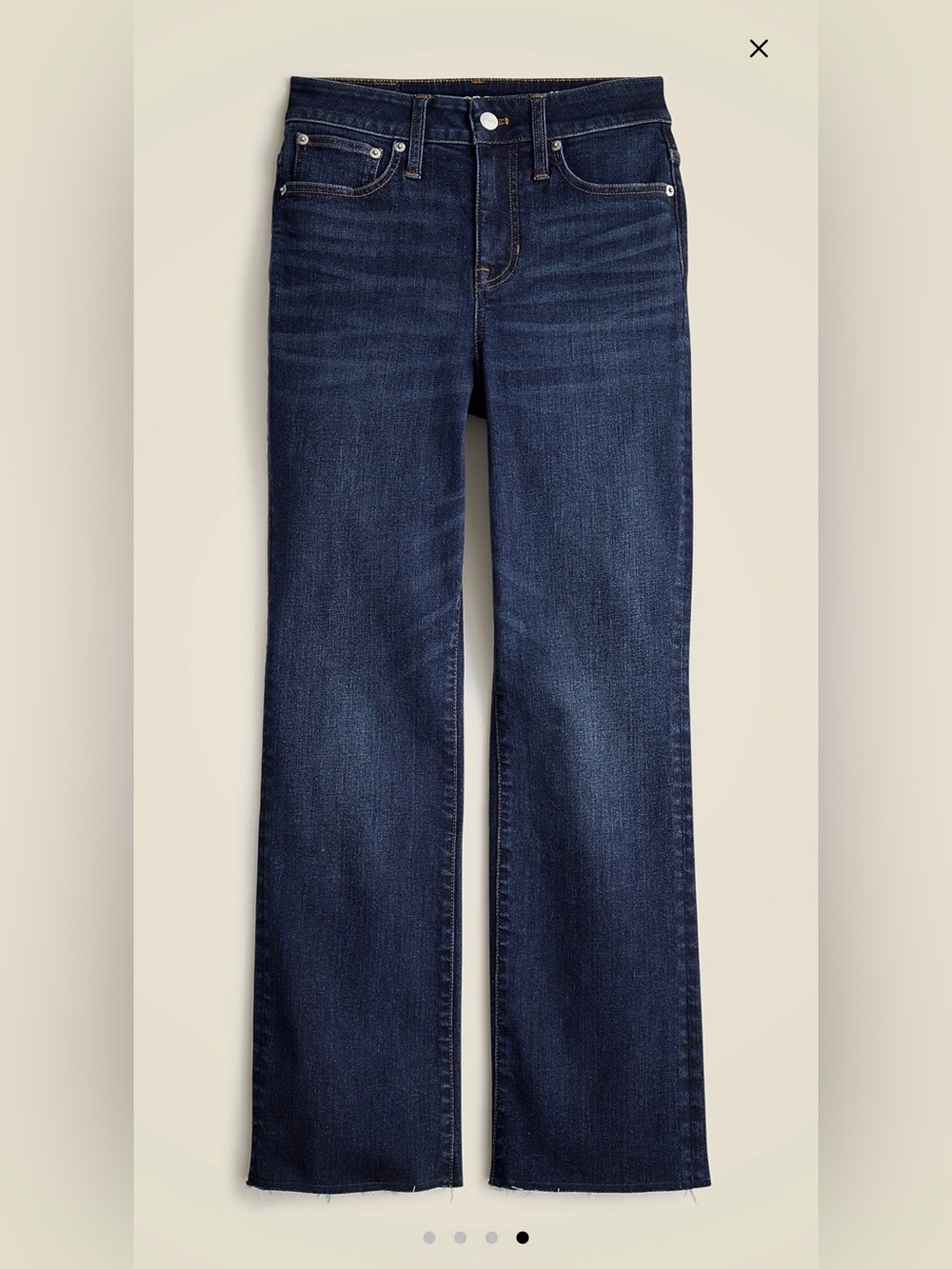 J. Crew - Curvy high-rise kickout jean - size 29
